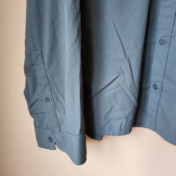 REI Co-op Shirt Mens Size 3XL Gray Long Sleeve Button Up Outdoor Hiking Bluesign - Picture 3 of 12